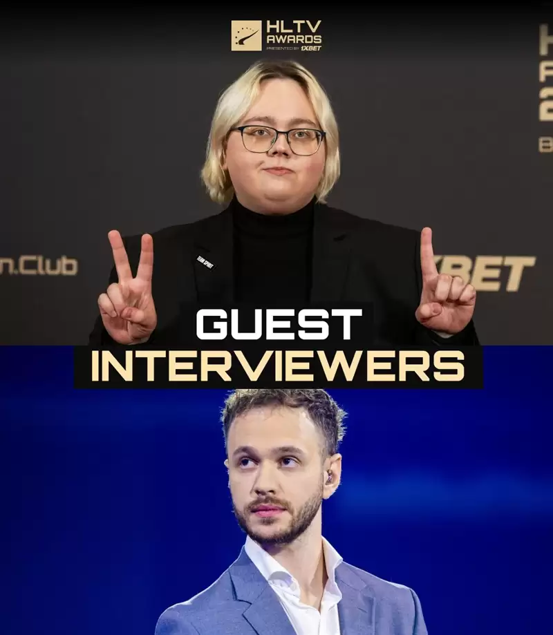 HLTV TOP20 2025今日揭晓:magixx首任采访嘉宾亮相,STYKO传奇同台! HLTV TOP20 2025今日揭晓:magixx首任采访嘉宾亮相,STYKO传奇同台!
