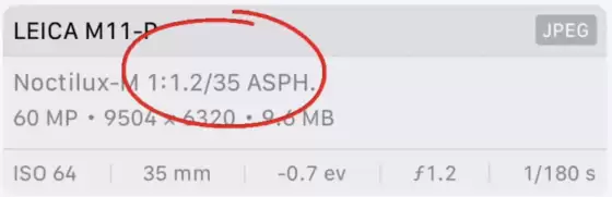 传闻徕卡将于1月推出Noctilux-M 35mm f/1.2镜头