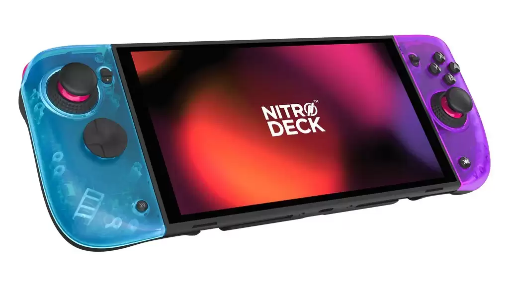 适用于 Switch 2 掌机：Nitro Deck 2 LRG Fusion 限量版手柄配件发布