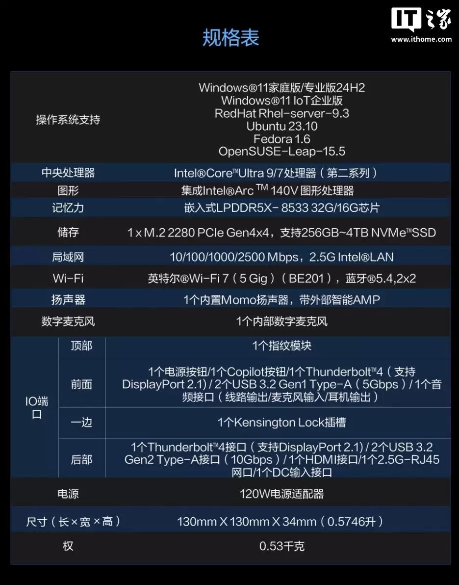 华硕推出 NUC 14 PRO AI MINI 迷你主机:5799 元起,可选酷睿 Ultra 7 258V / Ultra 9 288V 处理器