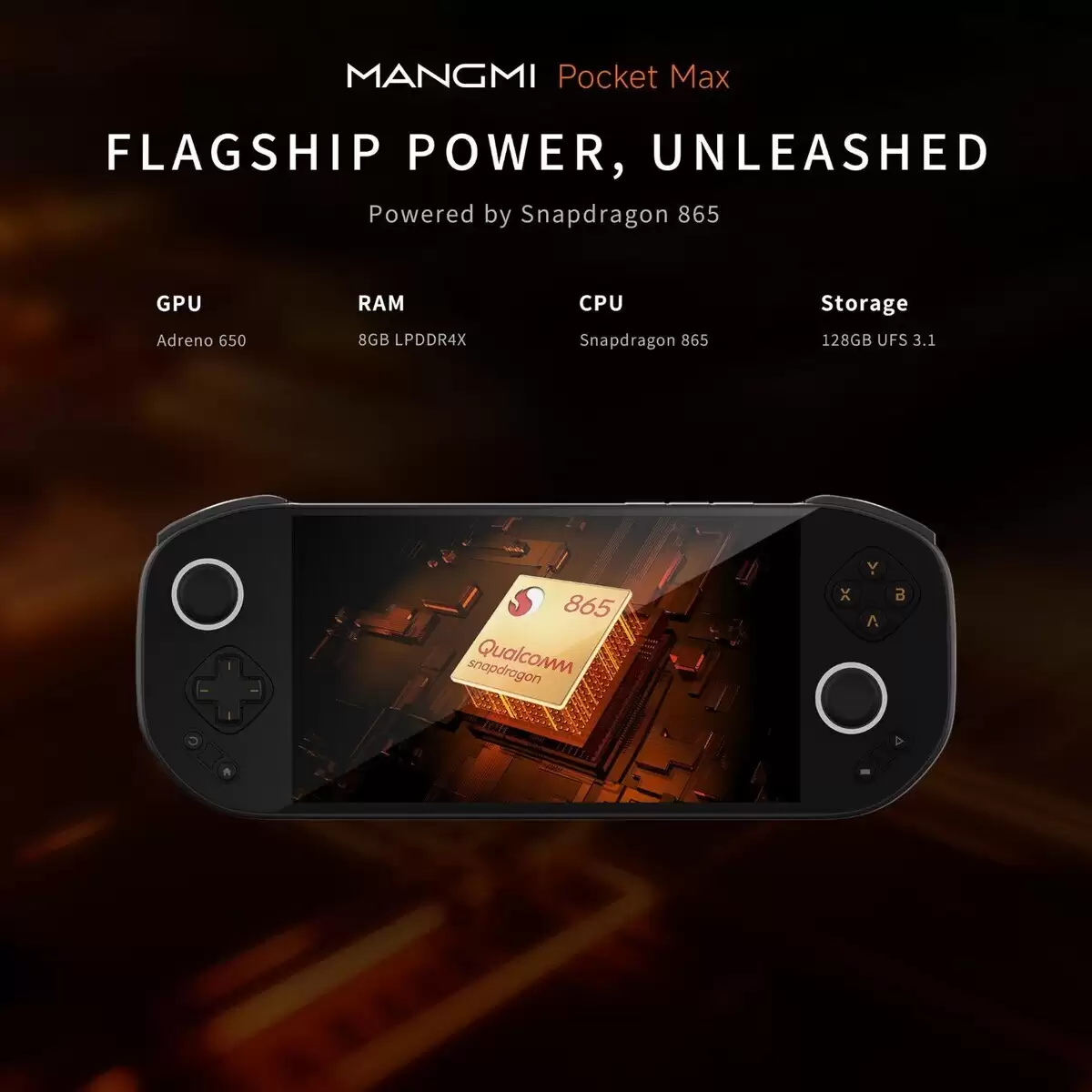 芒趣 Pocket Max 掌机细节曝光：模块化设计，支持更换十字键、ABXY 键