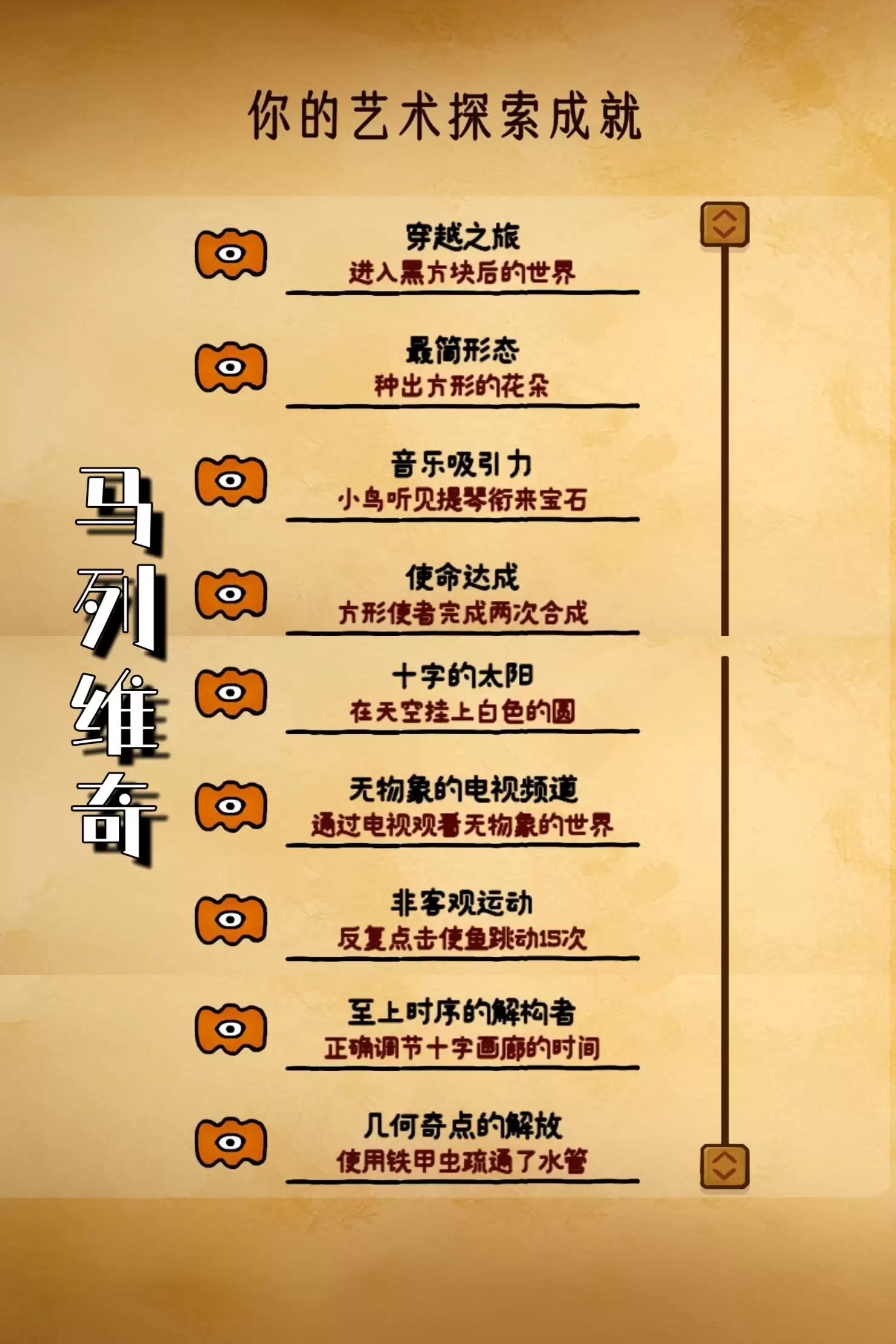 巨匠眼马列维奇篇成就达成攻略