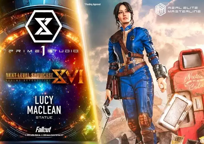 辐射美剧火爆 女主角露西雕像精致亮相引收藏热潮