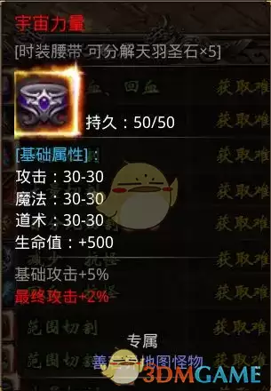 《小鱼传奇》核心装备出处地图