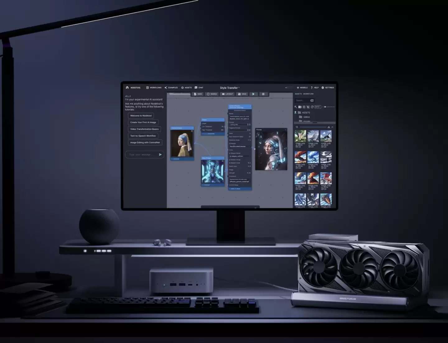 铭凡 DEG2 显卡坞发布：开放式设计，内置 OCuLink、雷电 5、M.2 2280 硬盘槽