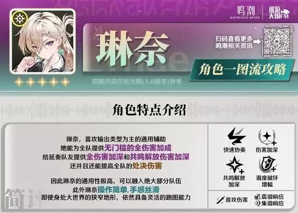 鸣潮琳奈怎么玩