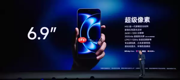 TCL华星独供小米17+ Ultra系列超级像素屏:2K清晰度 功耗比1.5K还低