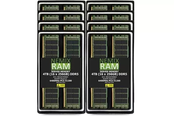 4TB内存套装售价近540000元!比一辆跑车还贵
