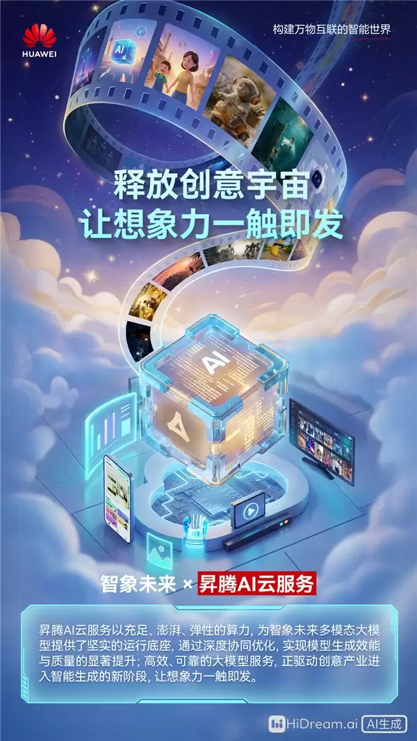 华为云 x 智象未来:当算力遇上“创意小宇宙”,AIGC 灵感开始全速奔跑