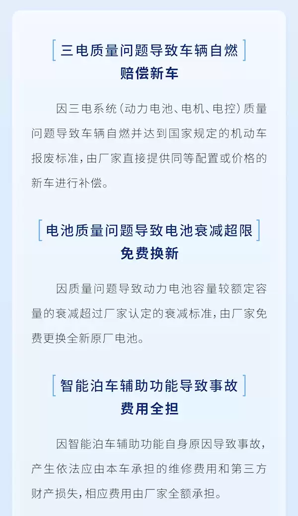 广汽昊铂官宣：电池起火赔新车、衰减超限免费换、泊车辅助事故担全责