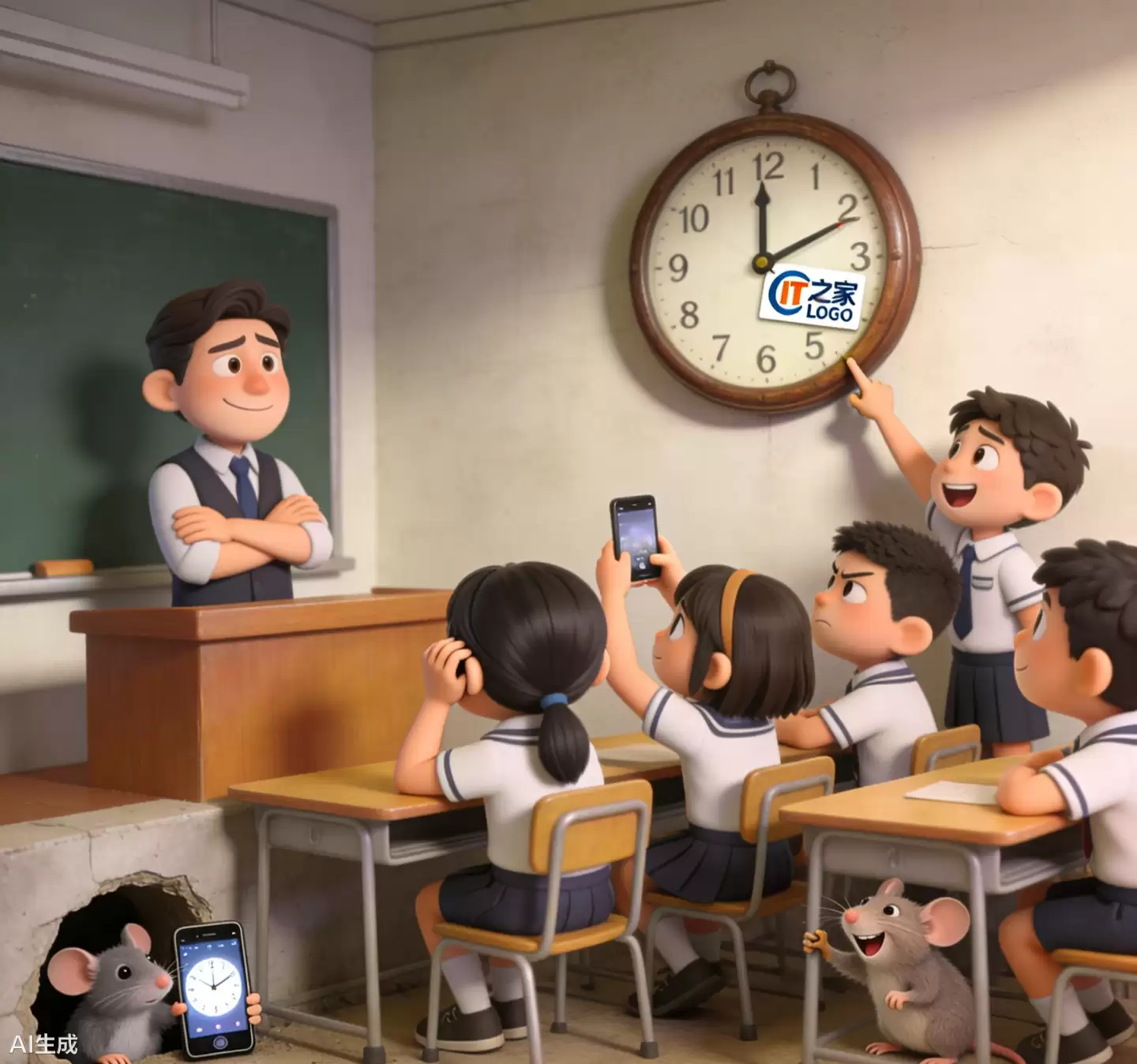 纽约学校手机禁令暴露问题:部分高中生不会看指针钟表