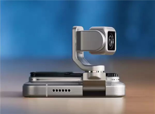 吴晓波展示荣耀ROBOT PHONE：世界上第一款手机机器人！