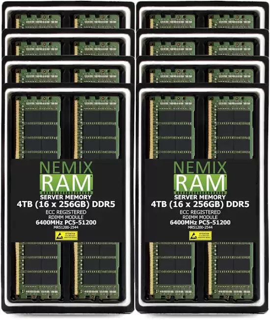 4TB DDR5内存天价超54万元人民币