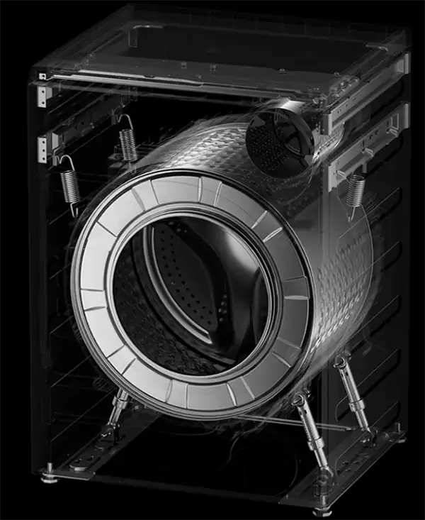 小米发布国际领先分桶洗技术,标箱尺寸实现双筒一体