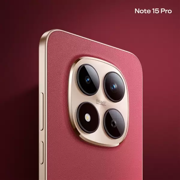 REDMI Note 15 Pro新春版车厘子红全方位于外观公布 高级氛围感拉满