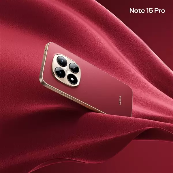 REDMI Note 15 Pro新春版车厘子红全方位于外观公布 高级氛围感拉满