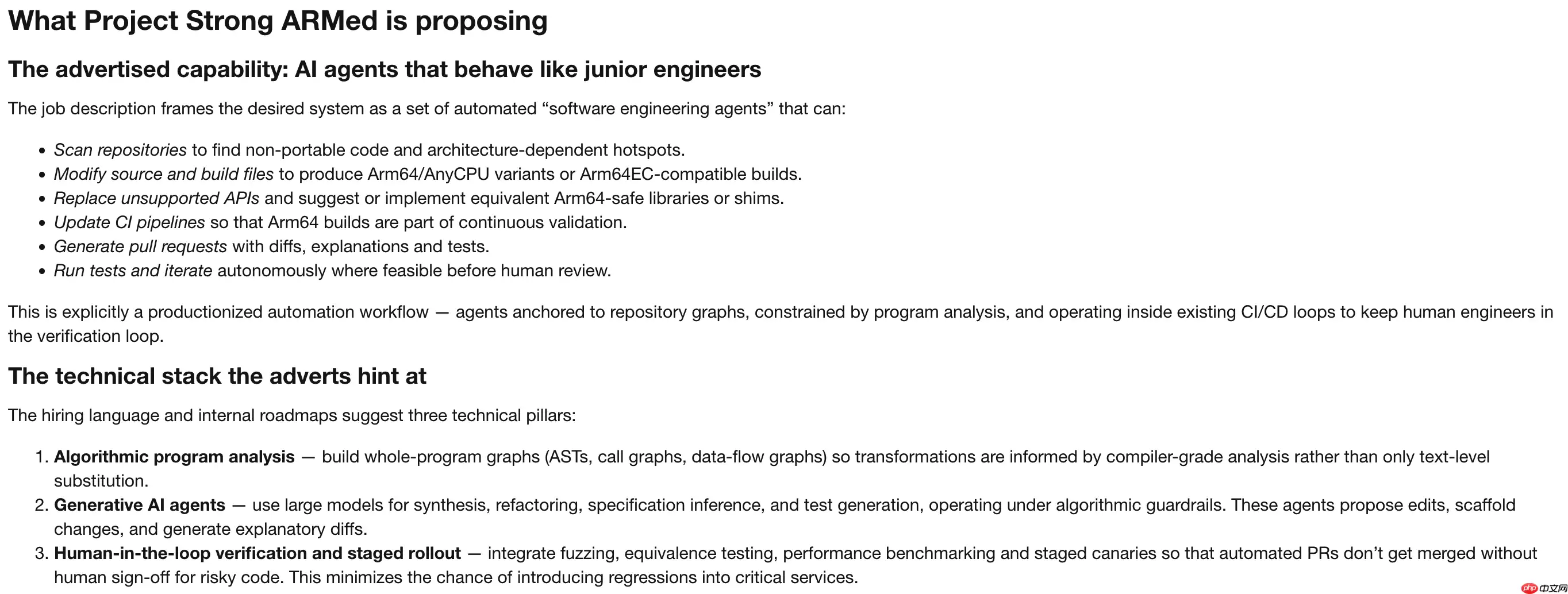 微软开发“Project Strong ARMed”:使用 AI 移植 x64 代码至 WoA