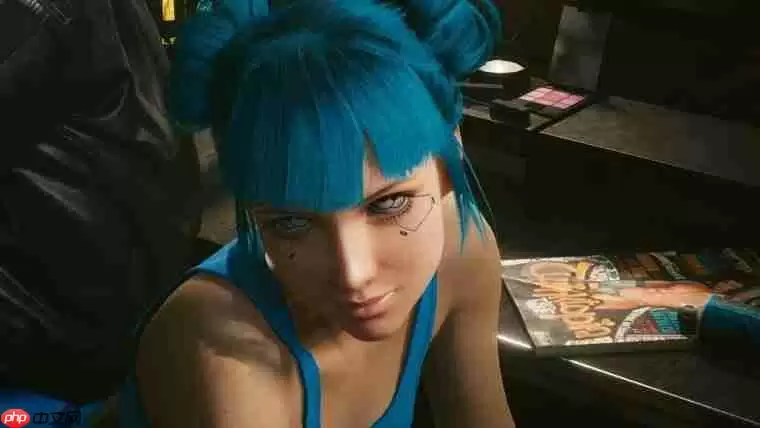 《赛博朋克2077》总监否认删减蓝月恋爱线 不过确实有想过