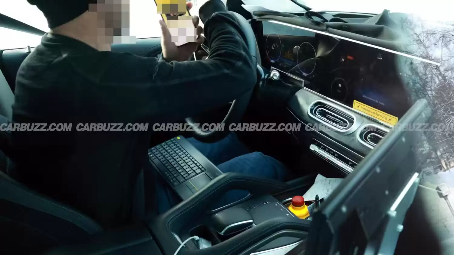 梅赛德斯-AMG GLE 53 改款车型路测谍照曝光:429 马力 +48V 轻混