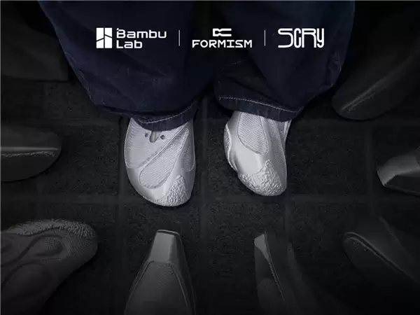 拓竹联合顶尖鞋履设计品牌 SCRY 让 3D 打印潮流鞋履进入寻常百姓家
