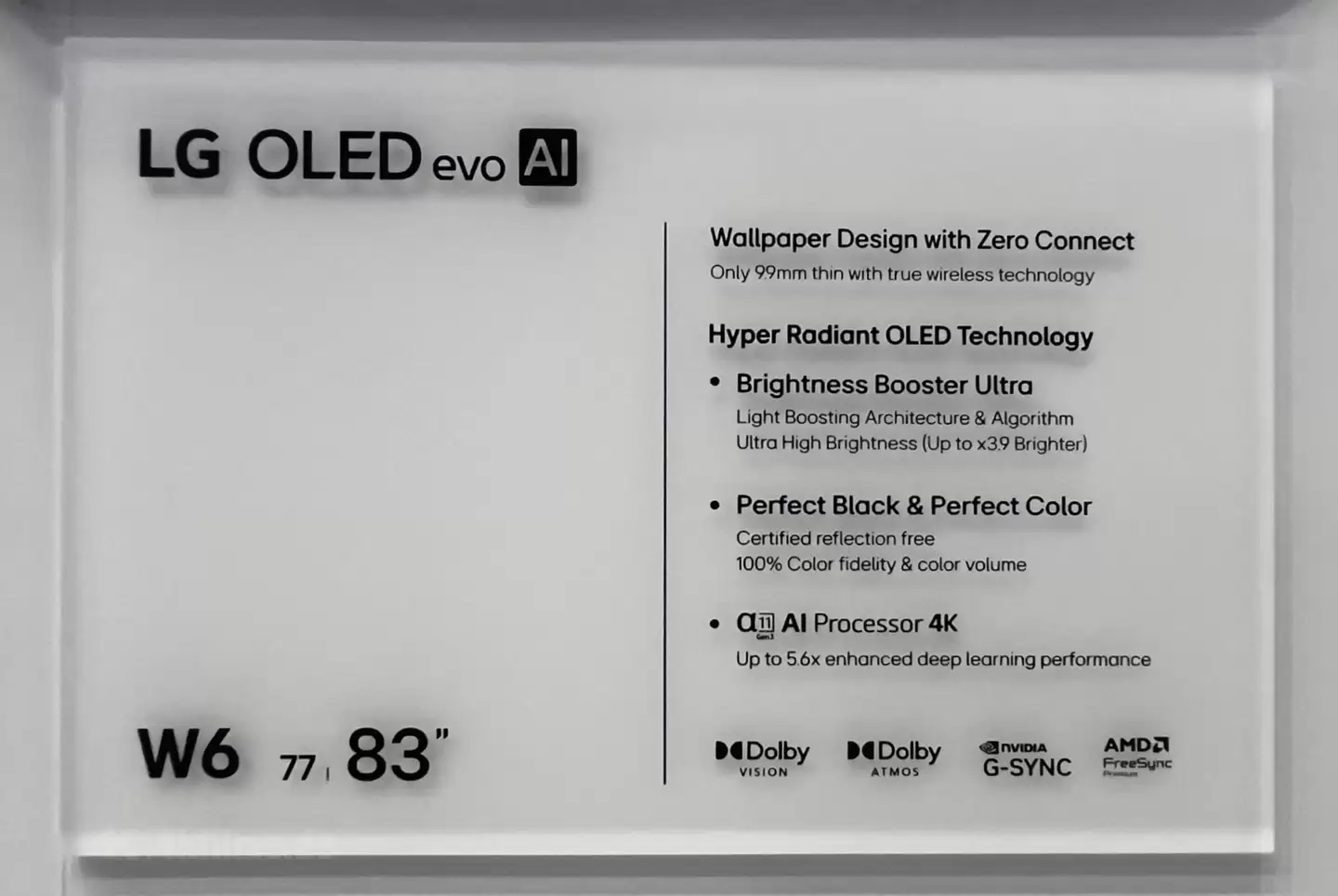 2026 款 LG G6 电视规格曝光：峰值亮度 3300 尼特，支持 4K 120Hz 云游戏串流