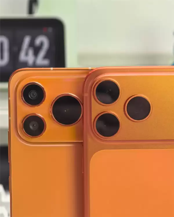 荣耀Power2与iPhone 17 Pro Max同框对比来了！Deco、配色果味十足