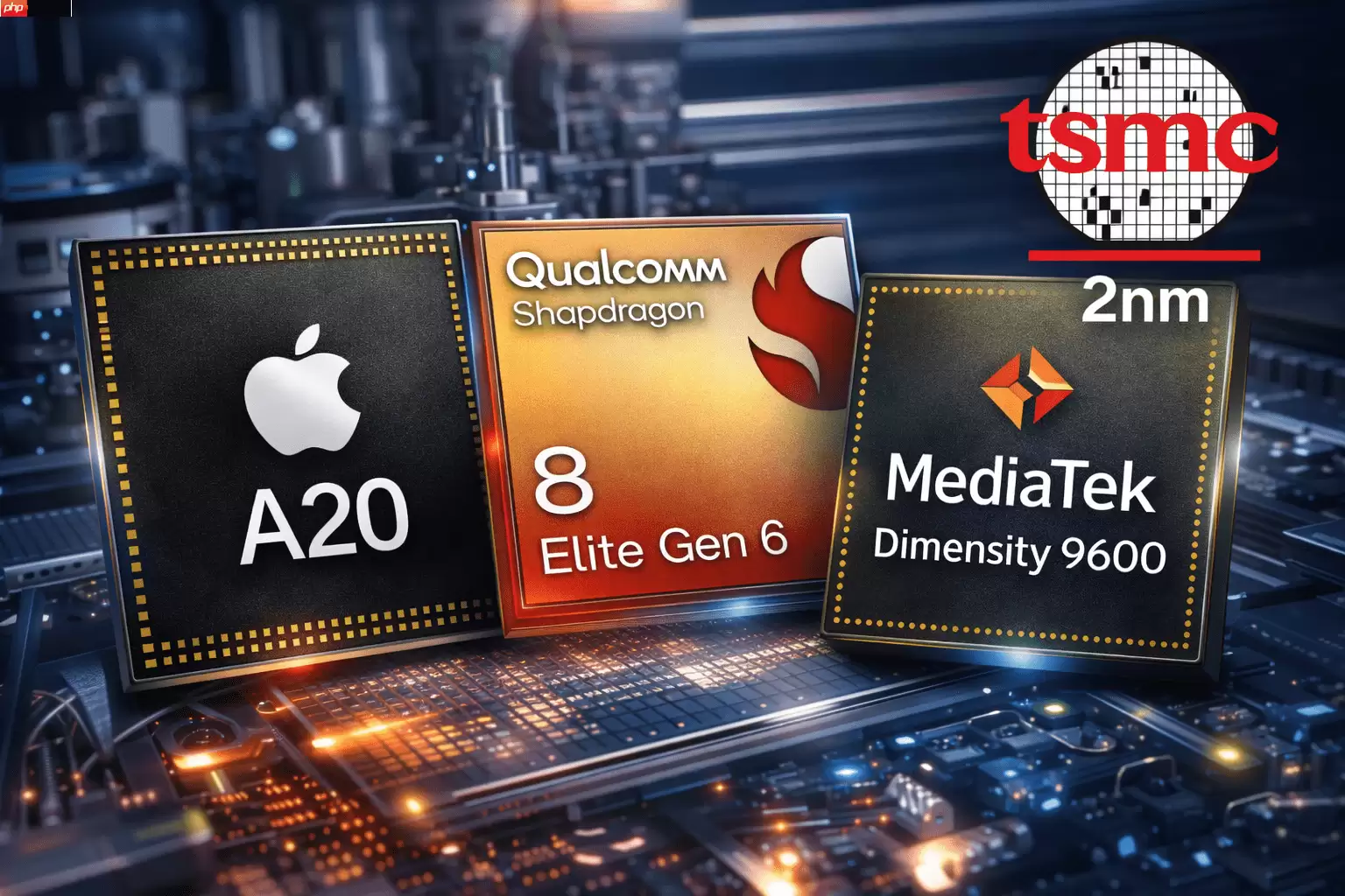 苹果、高通、联发科9月正面交锋！传三大晶片商首波2纳米SoC同月亮相