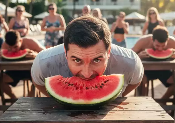 奖品是一份薯条 巴西男子参加吃西瓜大赛被噎死