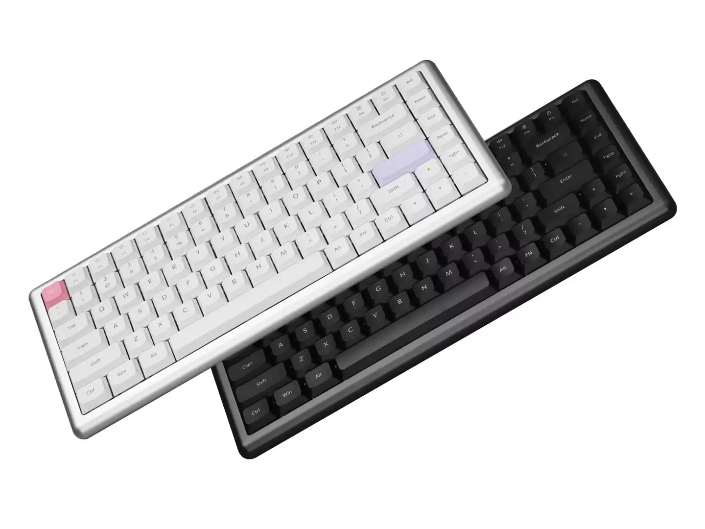 Chosfox 哈狐推出 Vero75 矮轴机械键盘：圆润磨砂“铝坨坨”