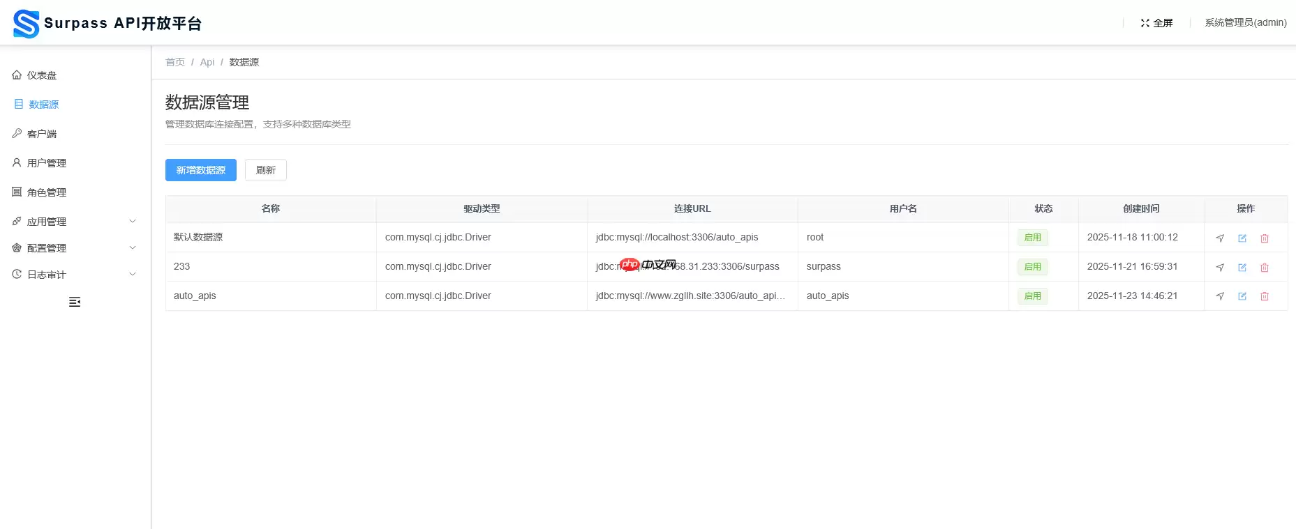 Surpass API & 权限开放平台 2.0.0 发布