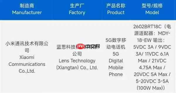 REDMI Turbo 5 Pro入网:首次搭载天玑9系旗舰芯!同档最强