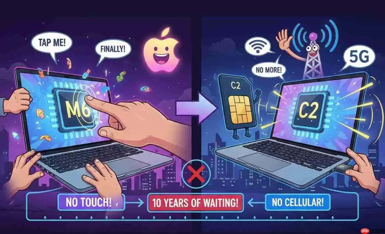 敲砖10年!Mac系列传将迎来「触控与联网」双革新