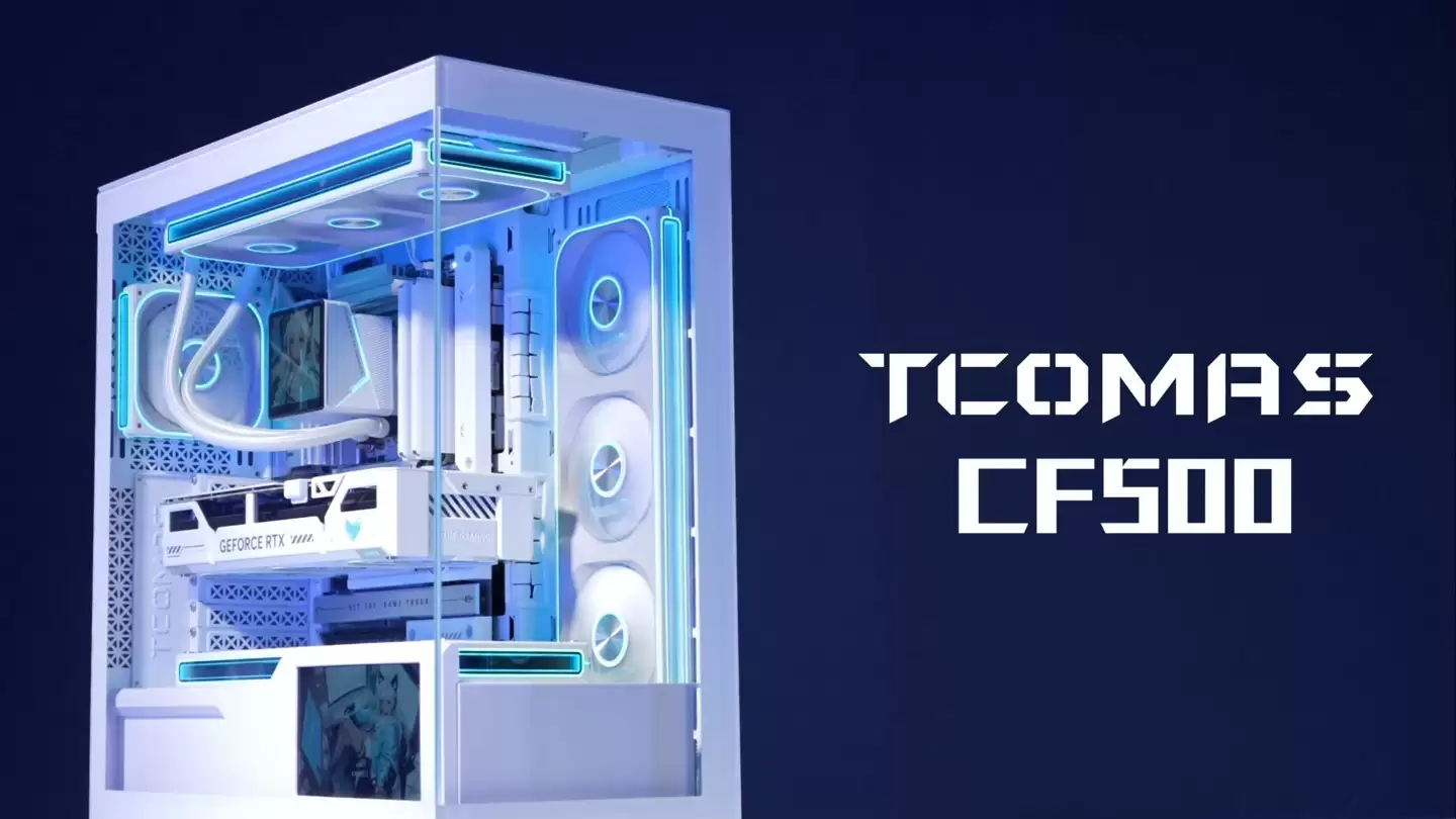 TCOMAS 钛坦发布全球首款“裸眼 3D 三面屏”水冷散热器 LG900 PRO