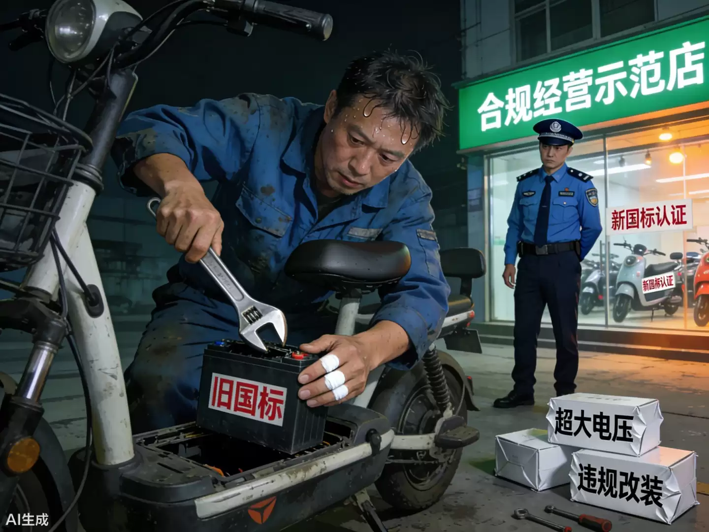 北京警方严打违规改装销售不合格电动自行车等违法犯罪,21 人被采取刑事强制措施