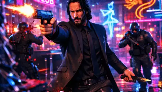 疾速追杀3A游戏正式开发,基努·里维斯或加盟