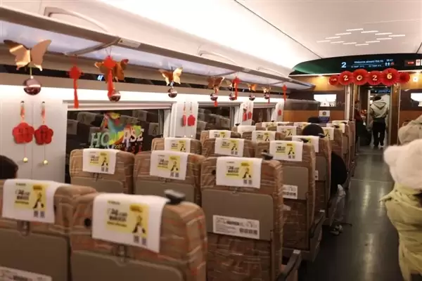 高铁G2026次:出发!