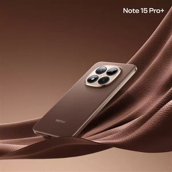 同级罕见等深微曲+龙晶玻璃!REDMI Note 15 Pro+新春版摩卡棕公布