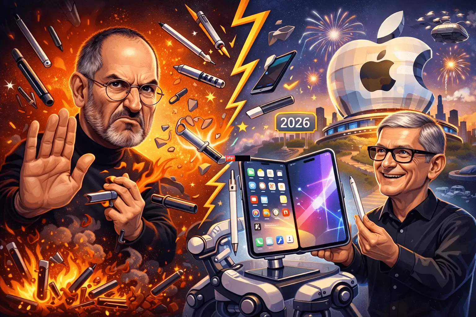 贾伯斯曾嫌触控笔!2026亮相iPhone Fold支援笔功能恐成转单关键