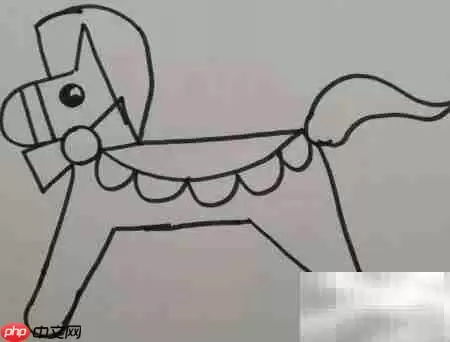 简笔画旋转木马轻松学