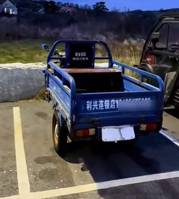 男子瑞典偶遇中国电动三轮子：误以为回村了