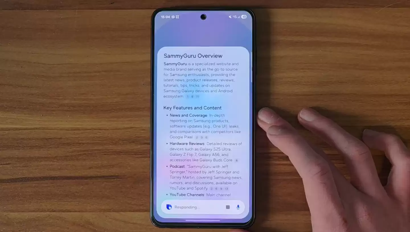 三星 One UI 8.5 系统 Bixby 完全体曝光:搭载 Perplexity AI,有望集成 Here 地图、X 平台等