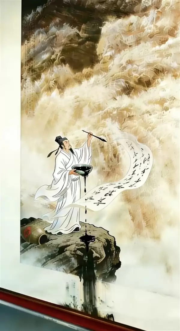 估价380万 著名画家巨幅画作遭泼墨:千万网友献策补救