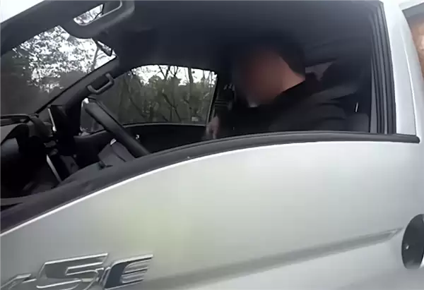 货车司机游戏瘾犯了 高速应急车道直接停车开玩：警笛都叫不醒