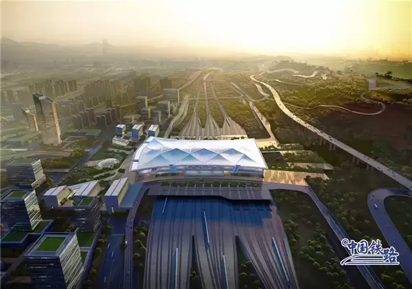我国八纵八横高铁网重要枢纽!西安东站今年6月投运