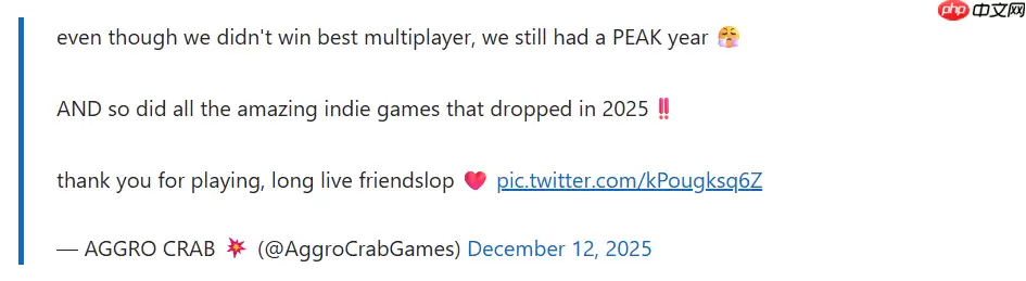 資深遊戲投資人呼籲 別再使用Friendslop遊戲類型稱呼了