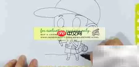 记者简笔画教程：轻松几步学会