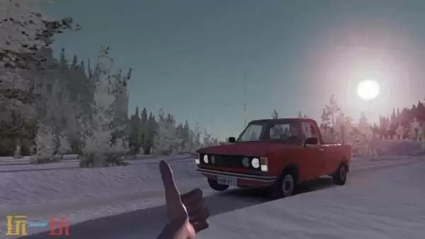 生存驾驶模拟游戏《我的冬季汽车》抢先体验模式开启