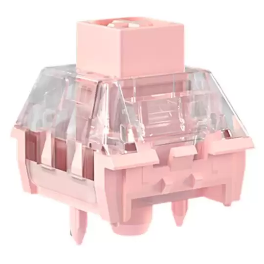 凯华推出线性手感洛神轴：BOX 结构，PC 上盖 + 加长 POM 轴芯