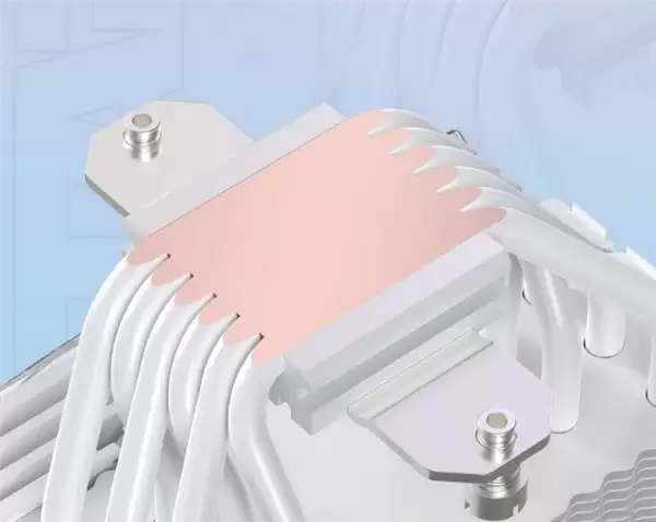 影驰星曜B6风冷散热器首发169元起：单塔六热管、无线镜顶盖