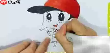 记者简笔画教程：轻松几步学会